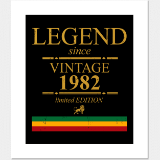 Legend Singe Vintage 1982 Posters and Art